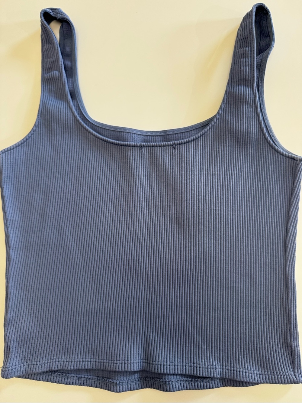 Dynamite | Ribbed Square-Neck Tank Top - Picture 2 of 5
